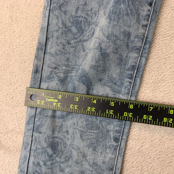 NWT Old Navy Womens Jeans Size 2 Blue Denim Rockstar Mid-Rise Skinny Ankle Chic - Picture 5 of 16